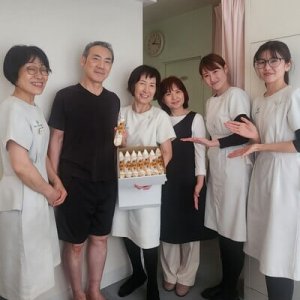 水戸からのご夫婦が、毎回納豆を持って！